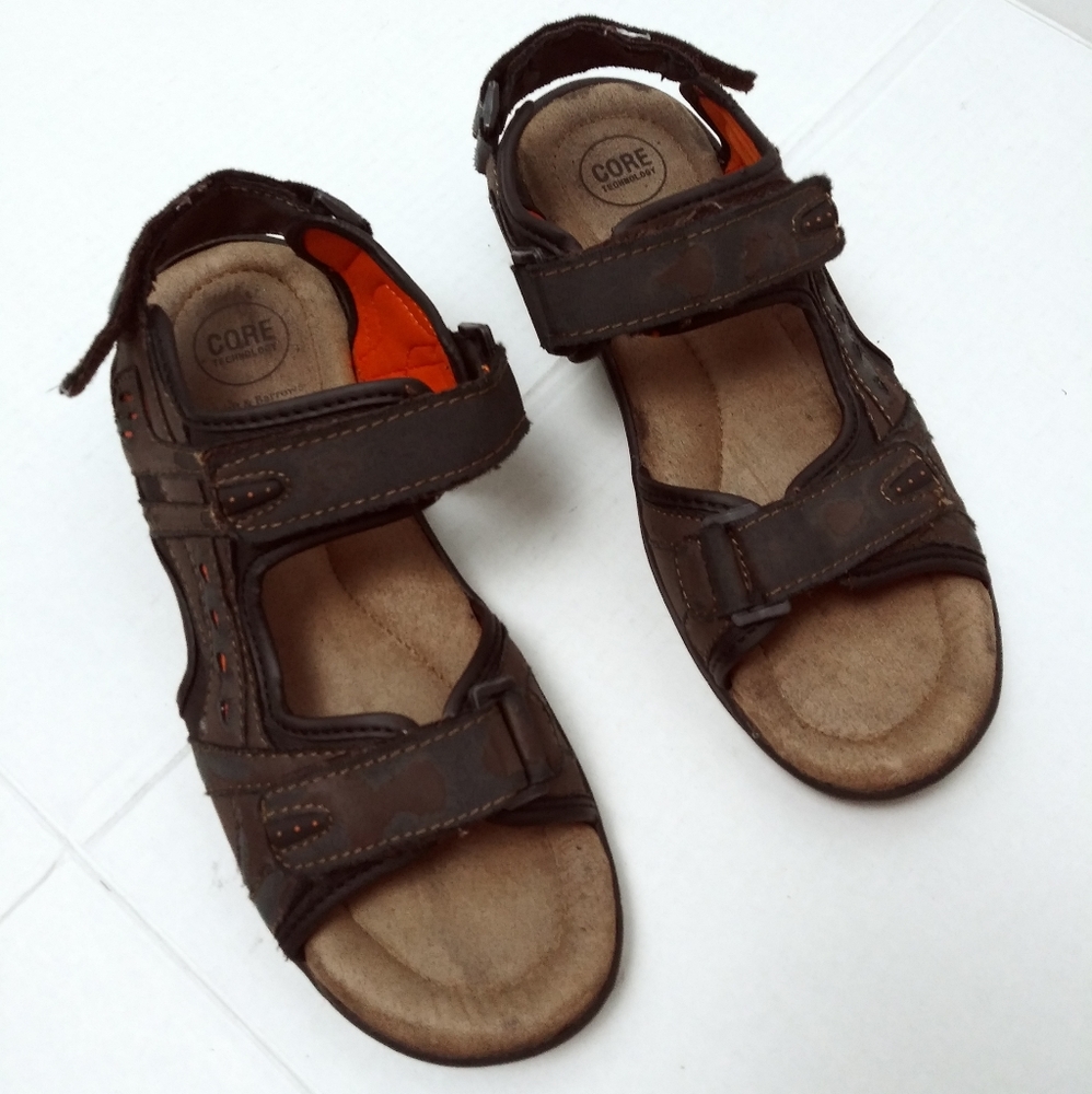 Croft & Barrow Brown Sandals Men's Size 9 Hiking Sport